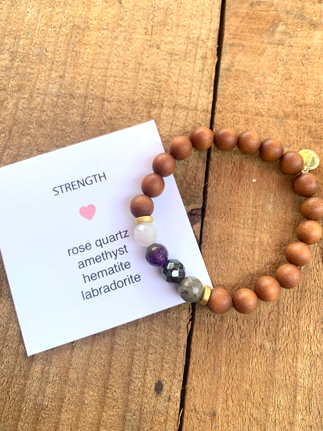 “Strength “ intention bracelet