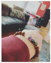 Load image into Gallery viewer, “Strength “ intention bracelet
